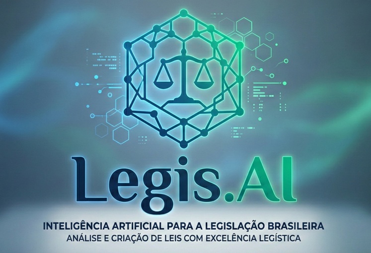 Interface futurista de documentos legais